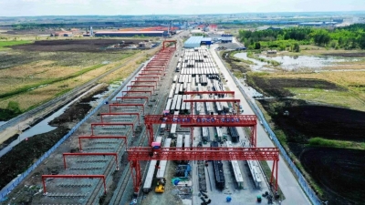 Реконструкцию железной дороги в граничащем с Россией уезде Суньу планируют завершить к концу года